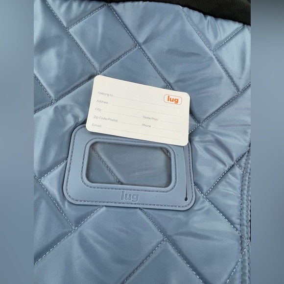 Brand New Lug Jockey Hanging Garment Bag in Black Moon Ice - Picture 14 of 14